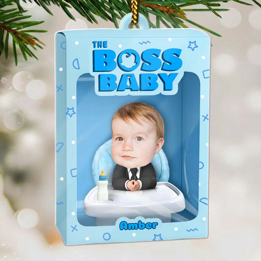 The Boss Baby Toy Box - Personalized Double-Sided Acrylic Ornament