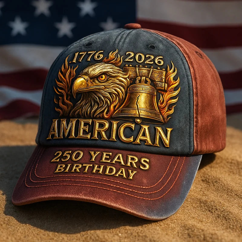 U.S. 250th Anniversary Hat - Eagle Fire