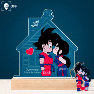 Couple - Sleeping Kid Night Light - Personalized LED Light