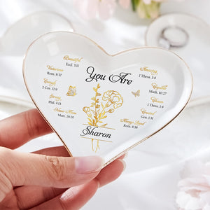 Gifts for Women/ Girls - You Are - Personalized Jewelry Dish