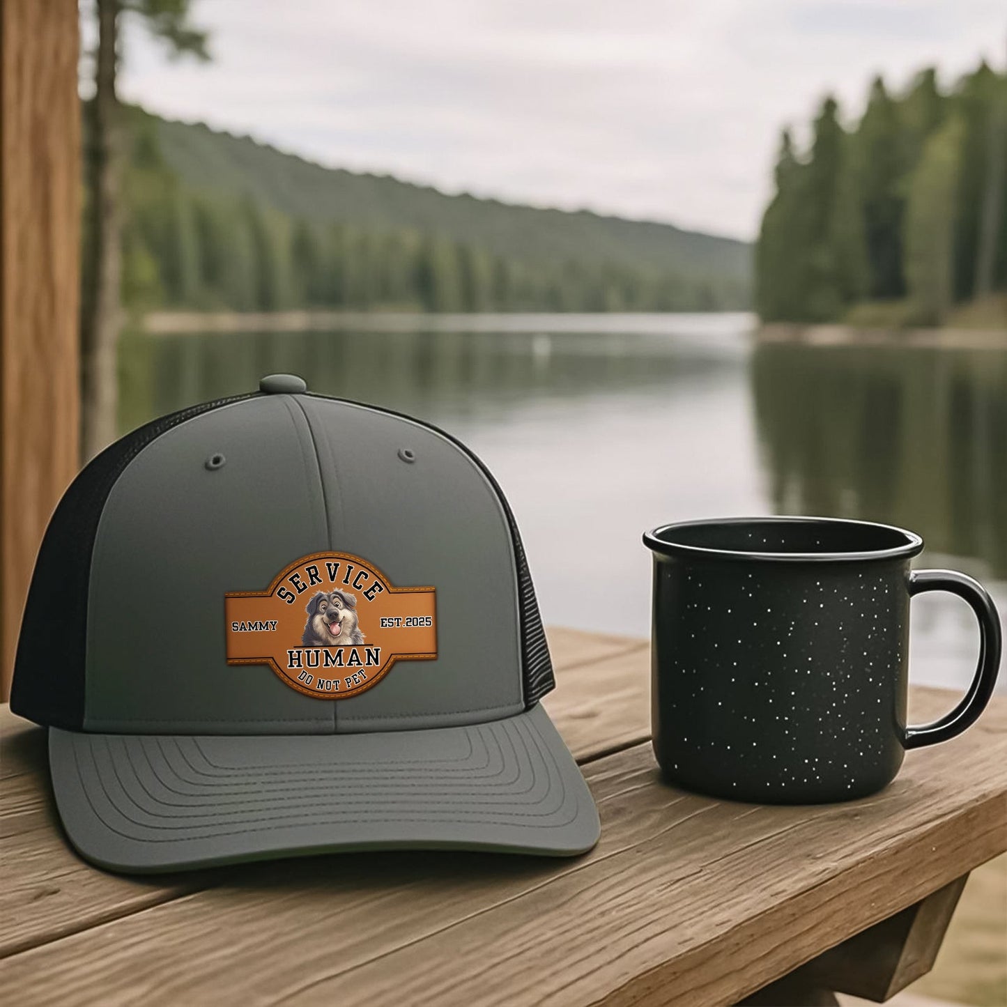 Pet Lovers - Service Human - Personalized Classic Cap