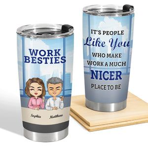 Co-Worker - Work Besties - Personalized Tumbler