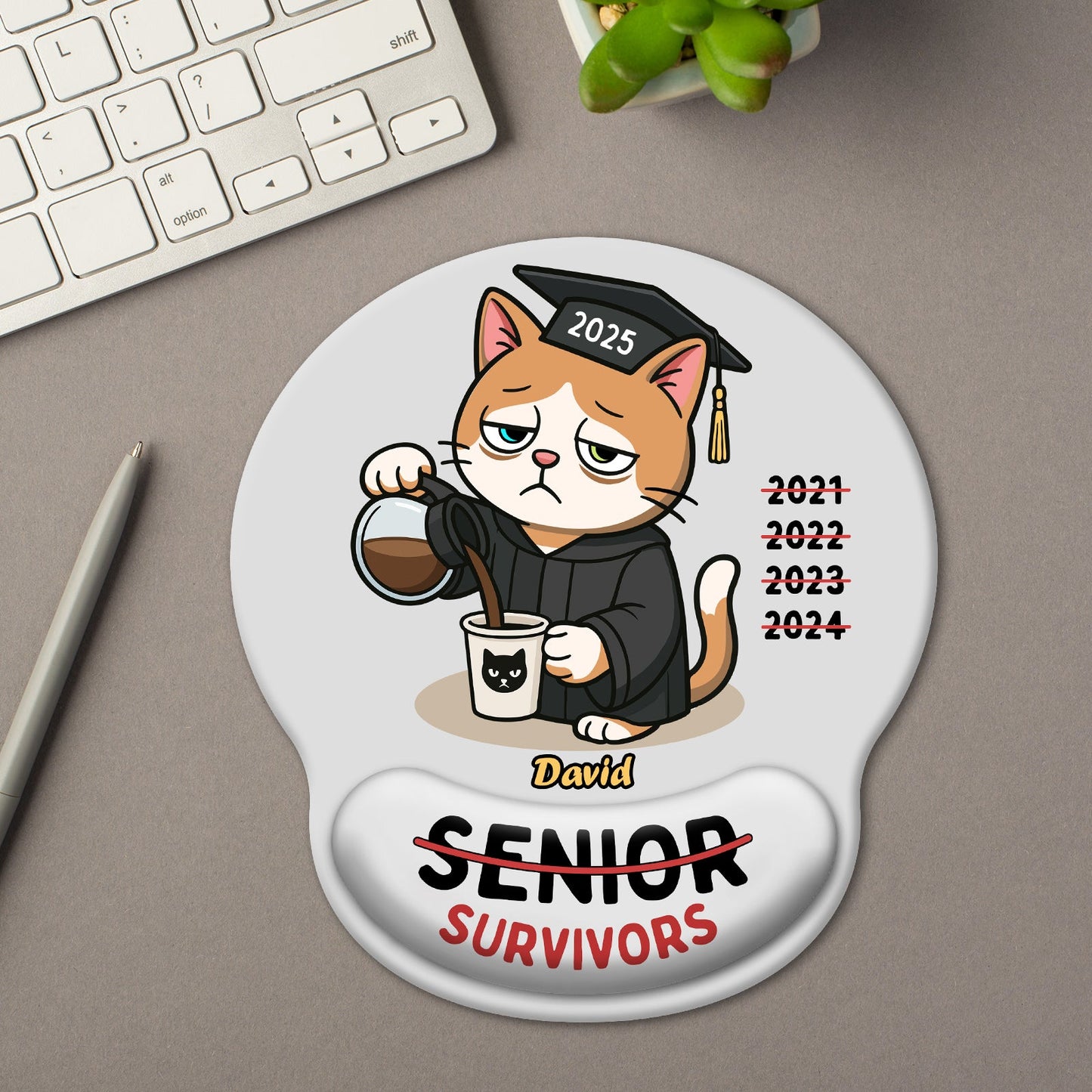 Pet Lover - Senior Survivors - Personalized Mouse Pad