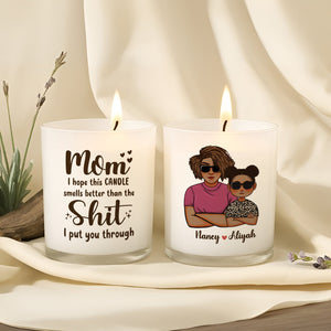 Thanksgiving Gifts For Parents - Personalized Scented Candle