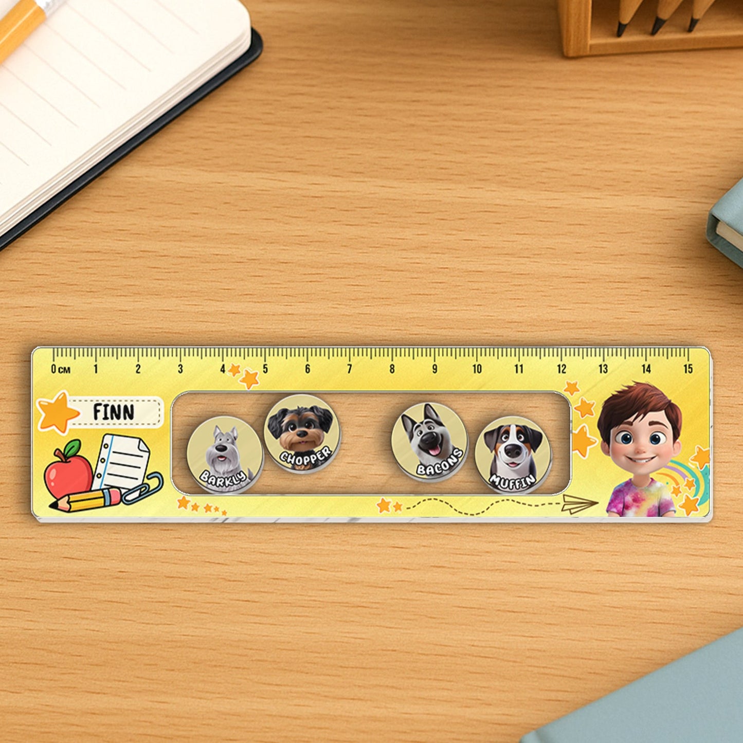 Pet Lovers - Personalized Shaking Charm Ruler