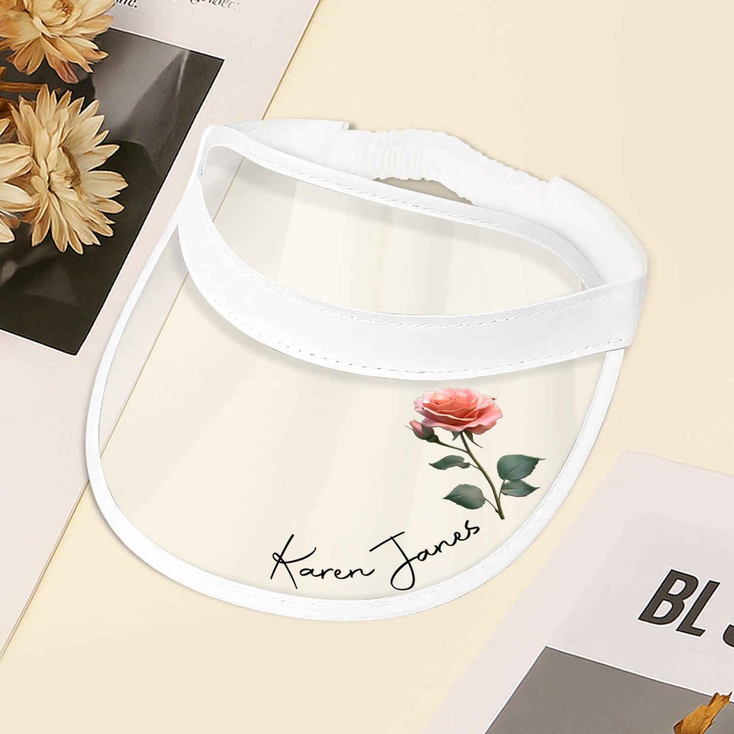 Flower - Personalized Sun Visors
