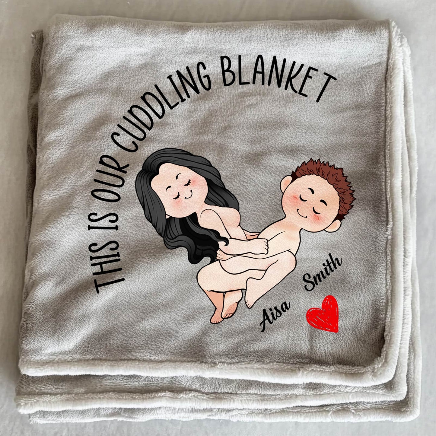 Couple - This Is Our Cuddling Blanket - Personalized Blanket
