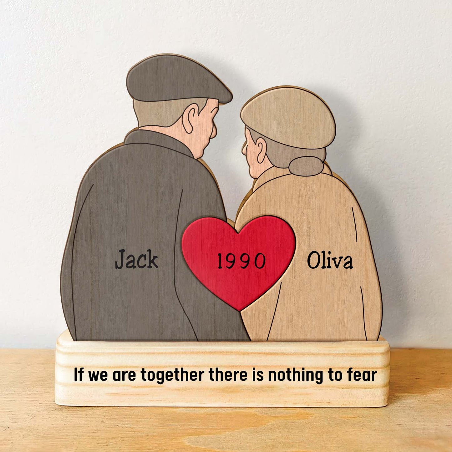 Couple - From Our First Kiss Till Our Last Breath - Personalized Puzzle