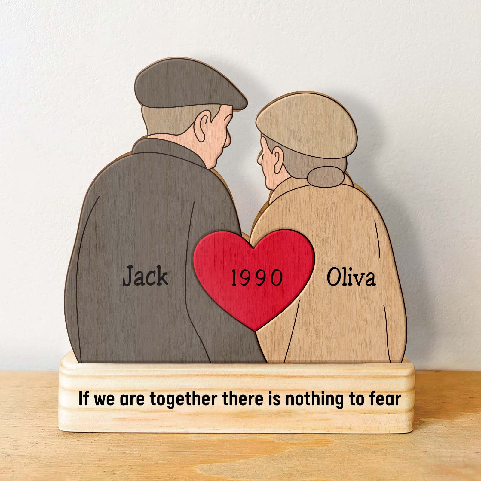 Couple - From Our First Kiss Till Our Last Breath - Personalized Puzzle