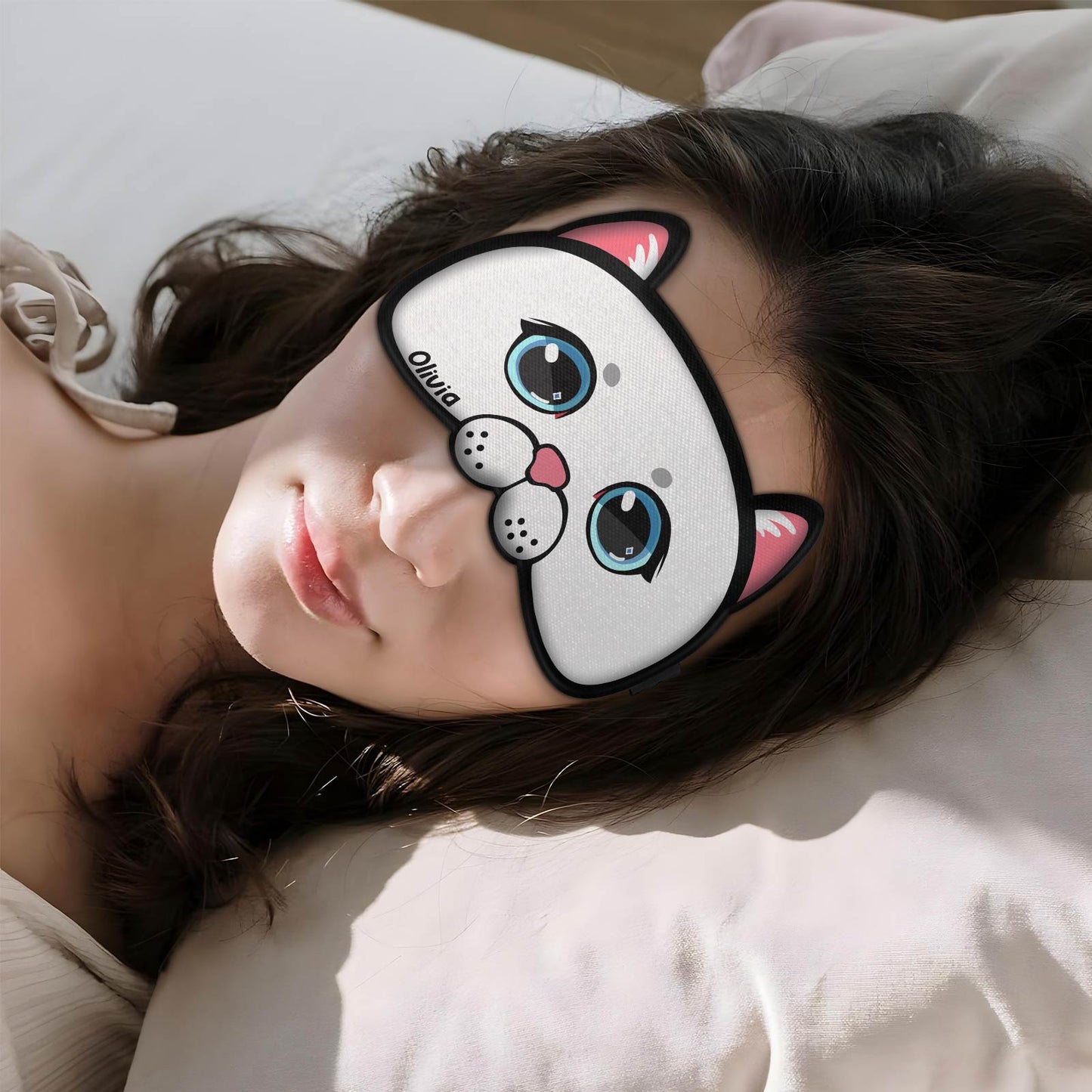 Cat Lovers - Personalized Cat Sleeping Mask