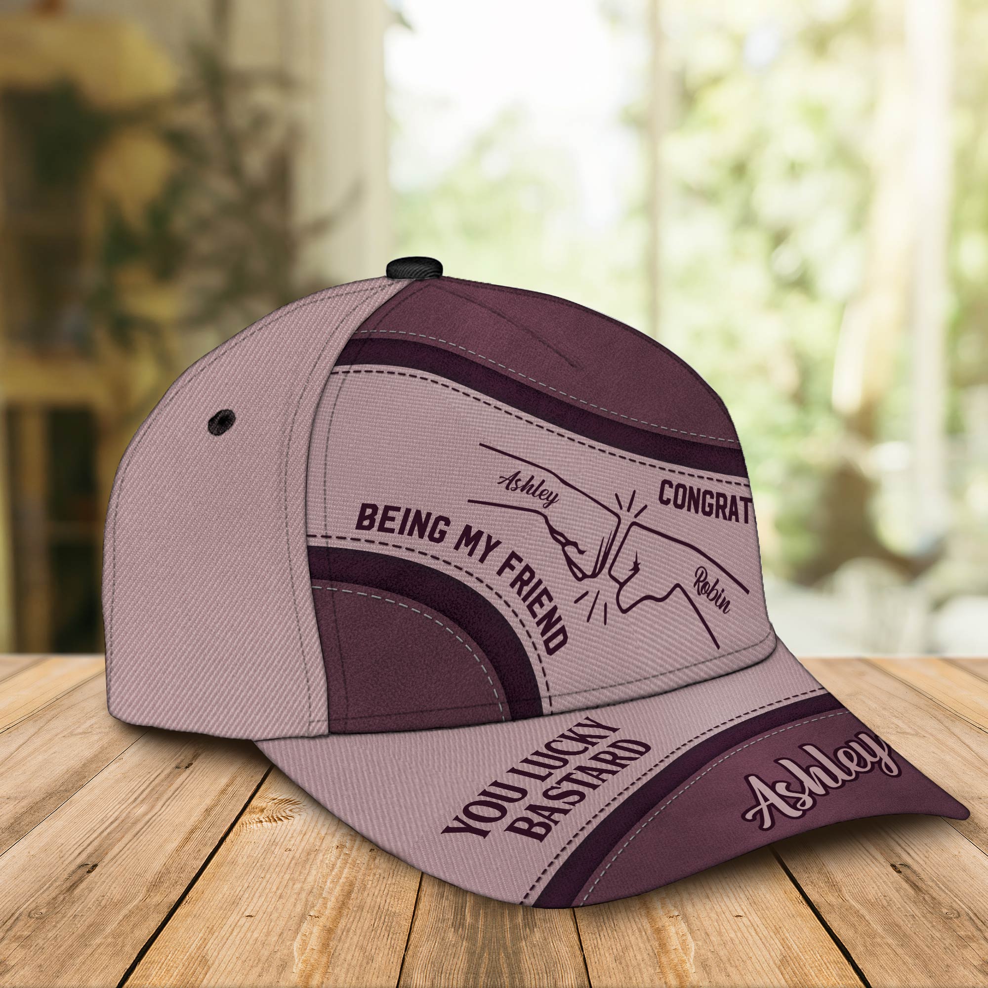 Friends - Congrats On Being My Friend, You Lucky Bastard - Classic Cap