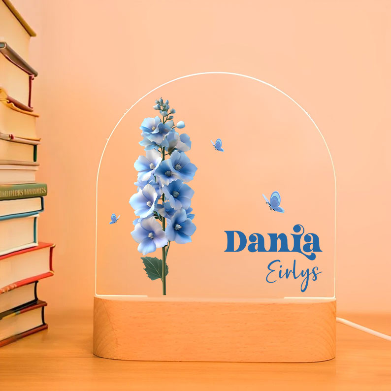 Bloom In Light - Personalized LED Night Light