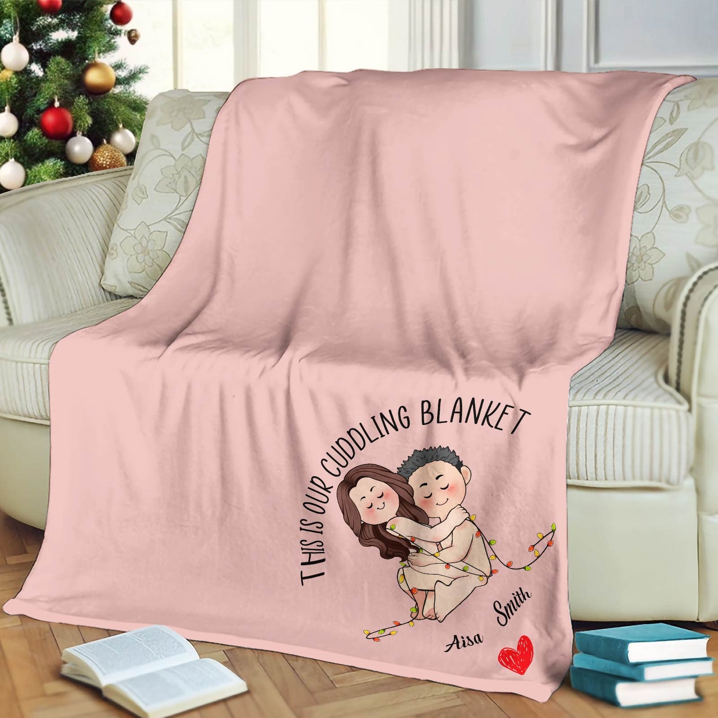 Couple - This Is Our Cuddling Blanket - Personalized Blanket