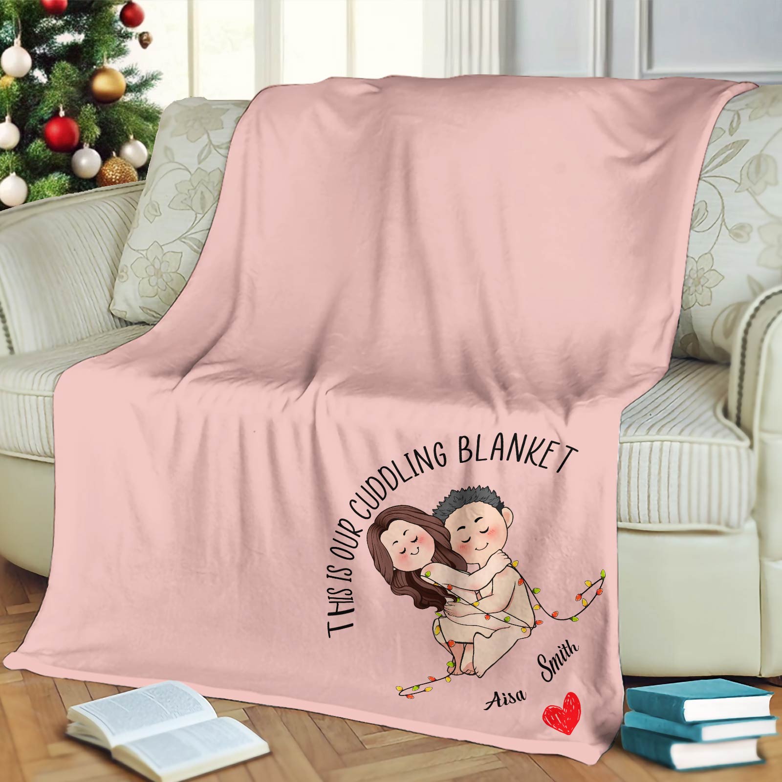 Couple - This Is Our Cuddling Blanket - Personalized Blanket