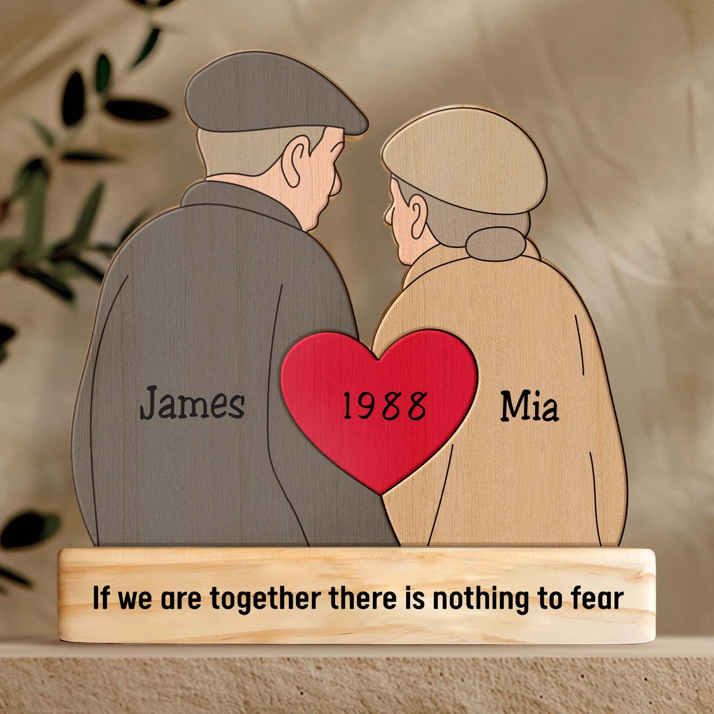 Couple - From Our First Kiss Till Our Last Breath - Personalized Puzzle
