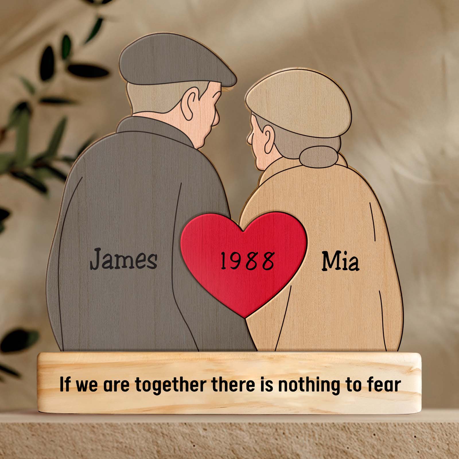 Couple - From Our First Kiss Till Our Last Breath - Personalized Puzzle