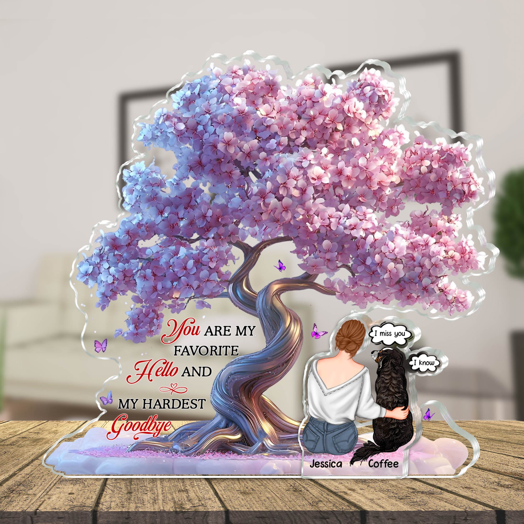 Pet Lovers - If Love Could Have Saved You - Personalized Acrylic Plaque