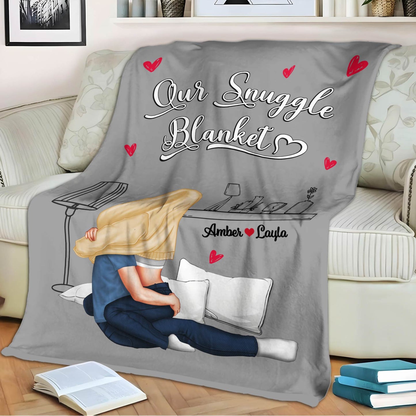 Couple - Our Snuggle Blanket - Personalized Blanket