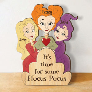 Sisters - Hocus Pocus Sanderson Sisters - Personalized Wooden Puzzle