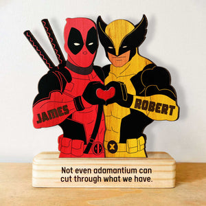 Movie Parody - Deadpool & Wolverine - Personalized Wooden Puzzle