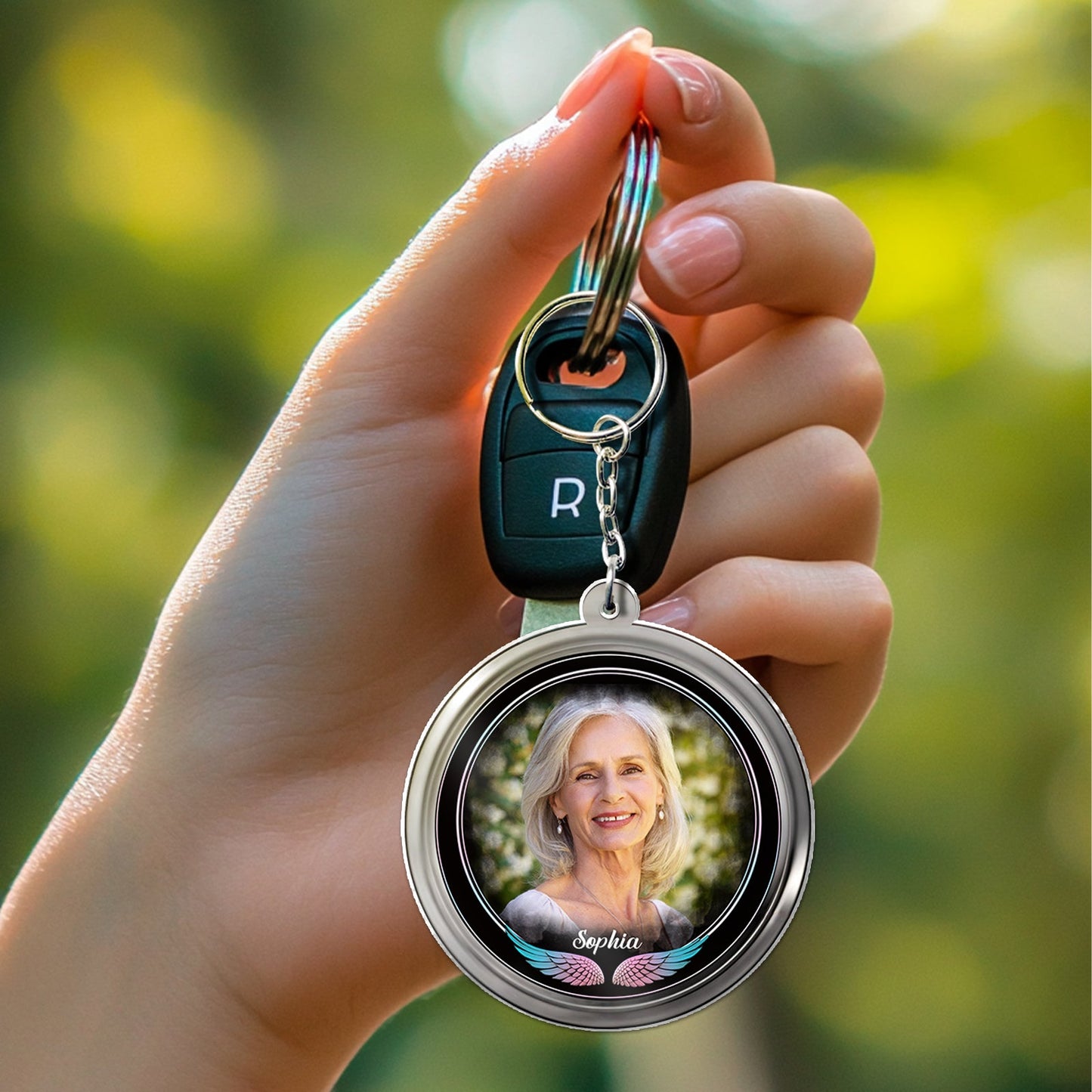 Father - A Big Piece Of My Heart - Personalized Car Hanger