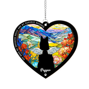 Pet Lover - Memorial Suncatcher - Personalized 2-Layered Ornament