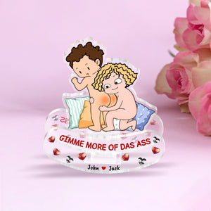 Couple - I Love Your Butt - Personalized Shaking Standee