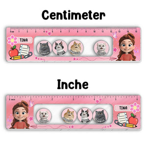 Pet Lovers - Personalized Shaking Charm Ruler