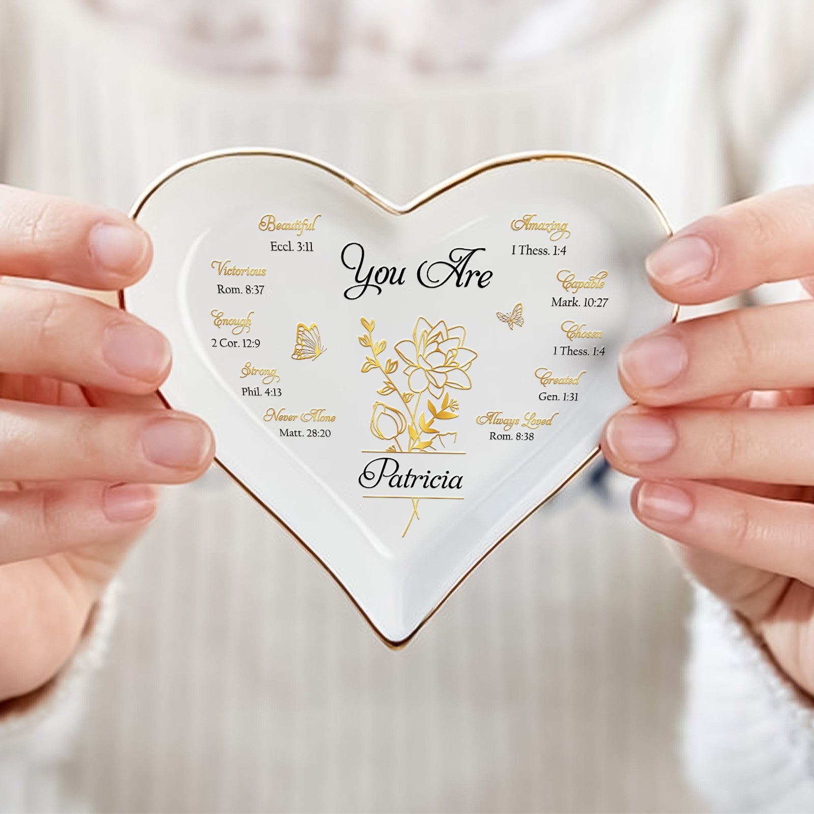 Gifts for Women/ Girls - You Are - Personalized Jewelry Dish