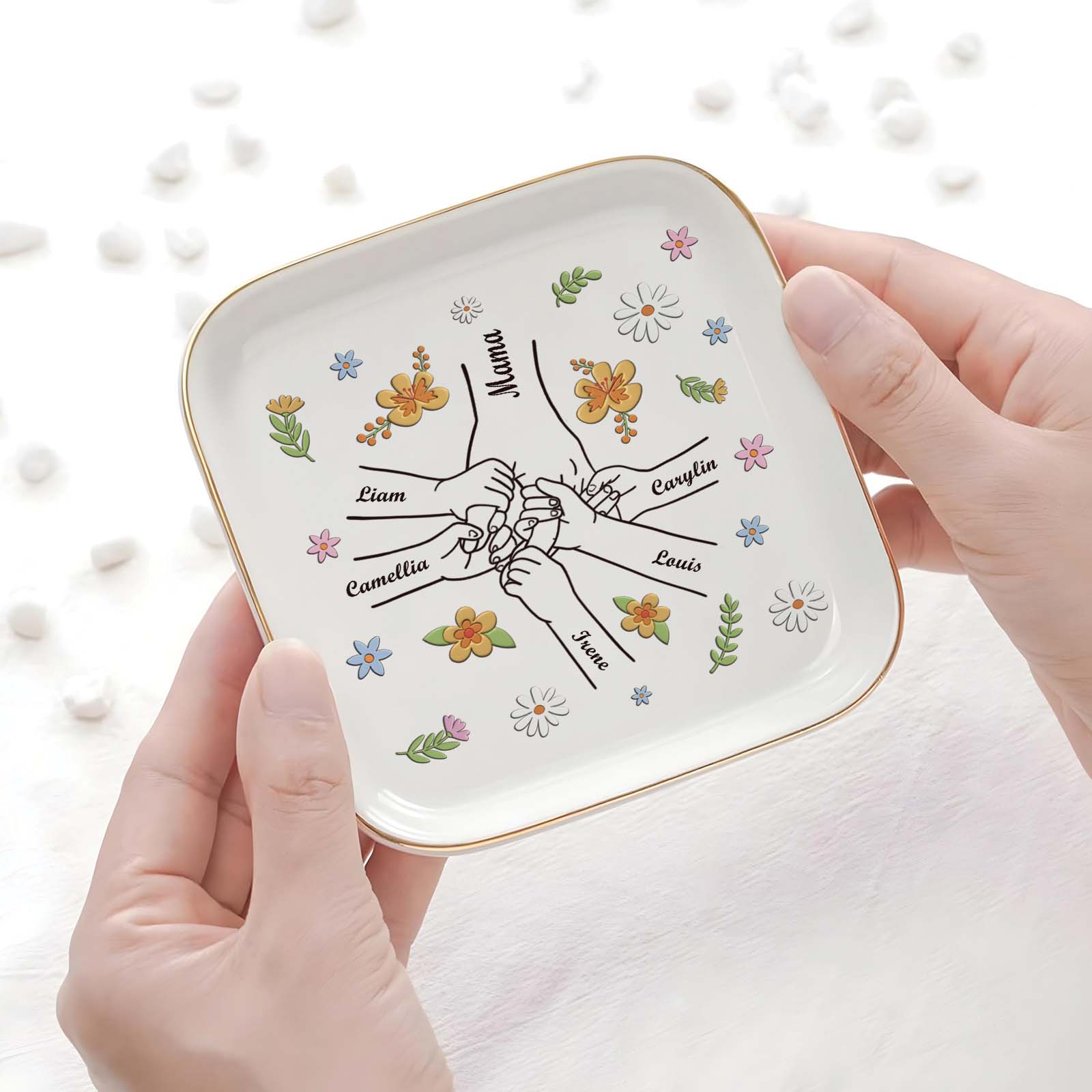 Family - Personalized Jewelry Dish