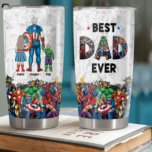 Father - Best Dad Ever - Personalized Tumbler (NEW)