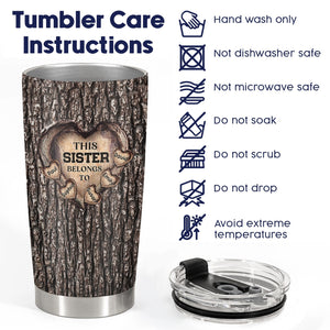 Father - This Daddy Belongs To - Personalized Tumbler