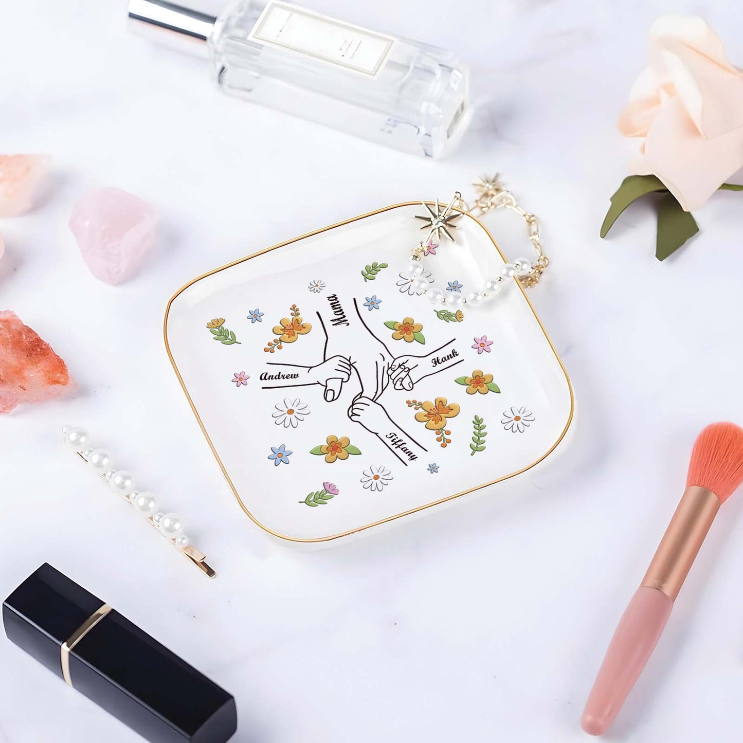 Family - Personalized Jewelry Dish
