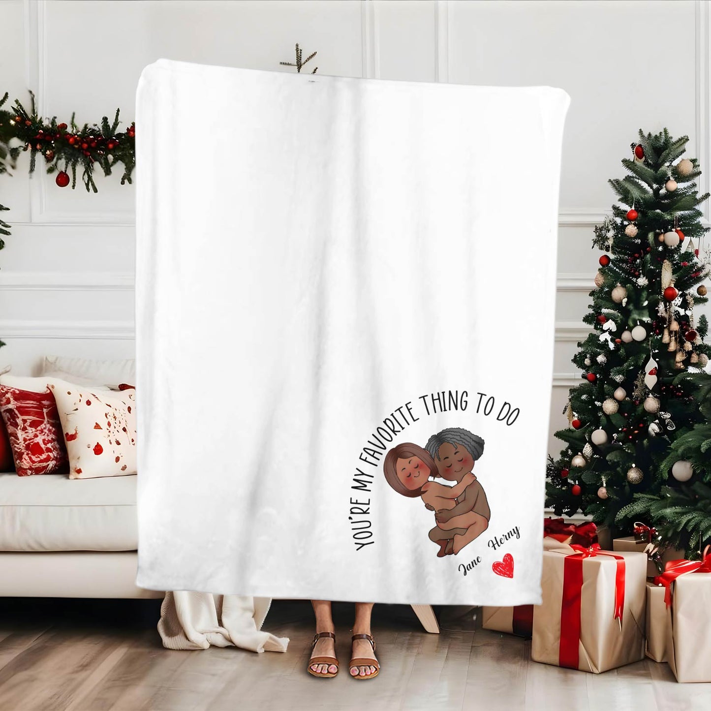 Couple - This Is Our Cuddling Blanket - Personalized Blanket