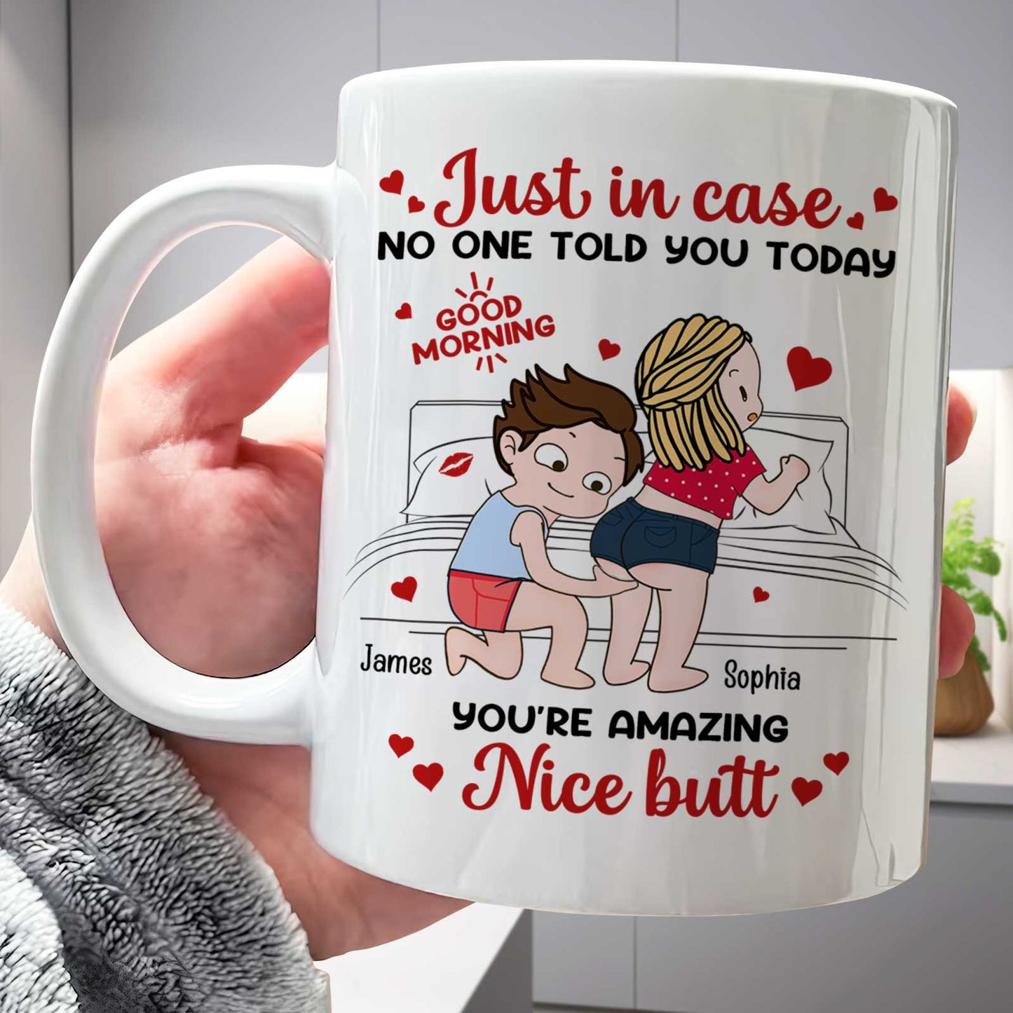 Couple - Just In Case No One Told You Today You Are Amazing - Personalized Mug