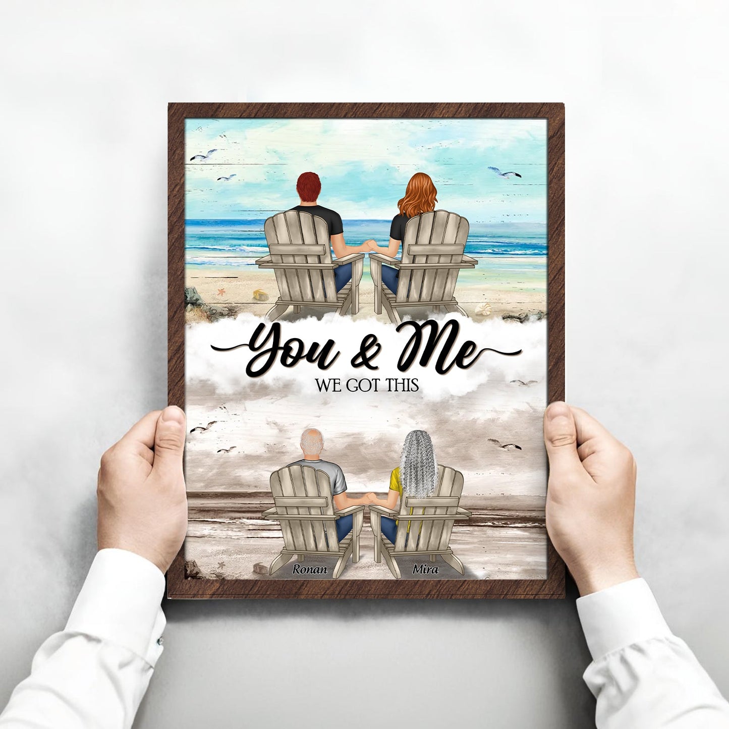 Couple - You & Me We Got This - Personalized Wood Sign