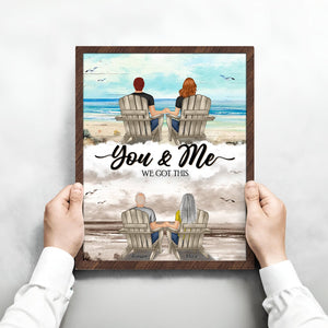Couple - You & Me We Got This - Personalized Wood Sign