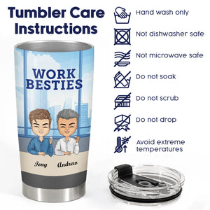 Co-Worker - Work Besties - Personalized Tumbler