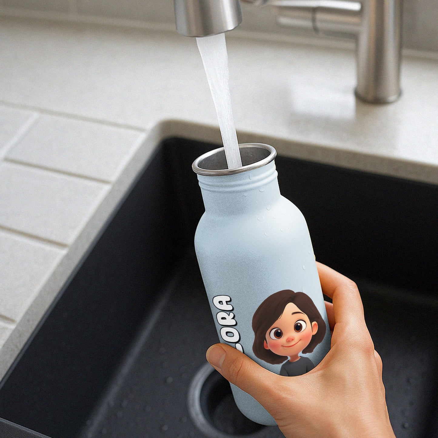 For Kid - My Name, My Bottle - Personalized Kids Water Bottle