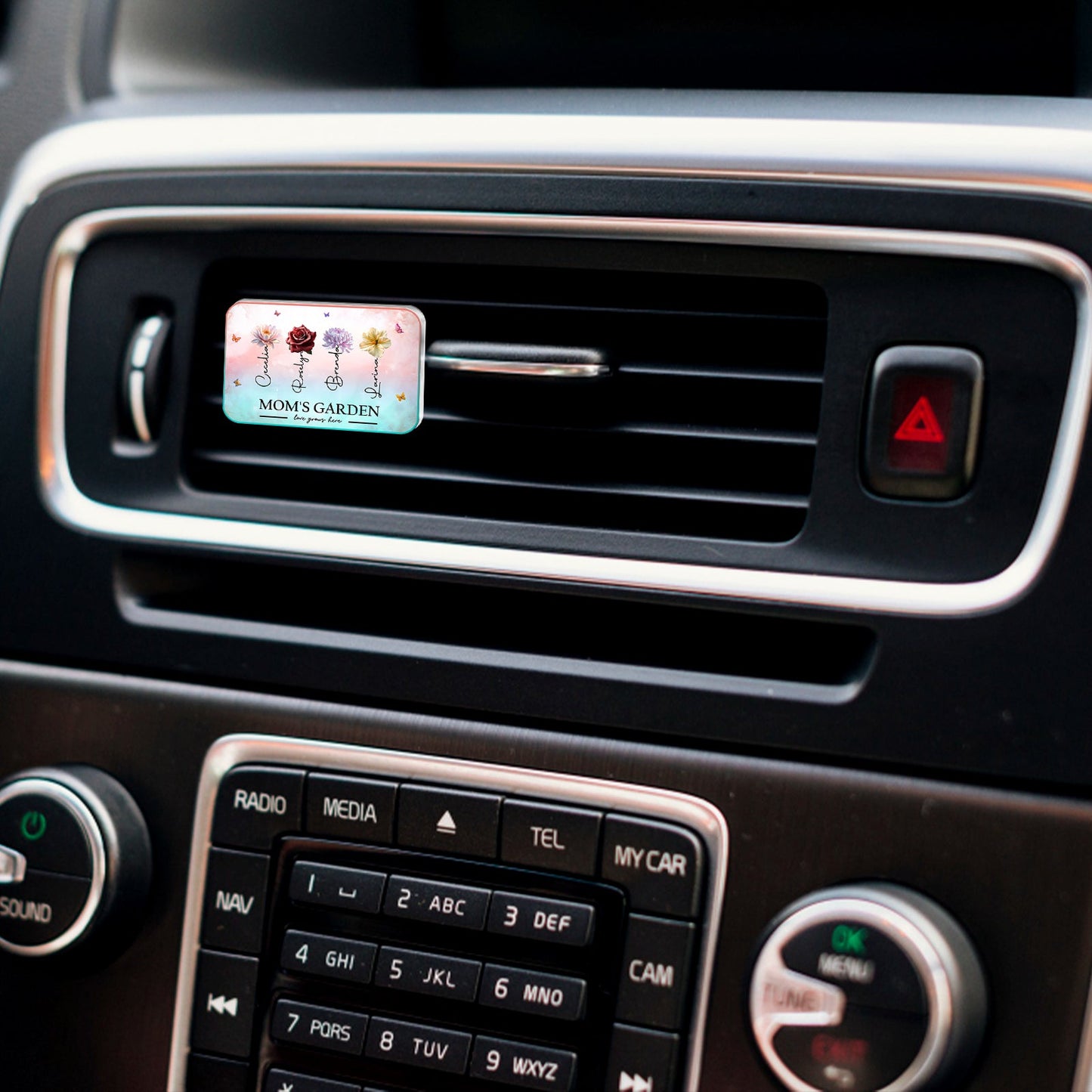 Family - Mom's Garden - Personalized Blank Car Vent