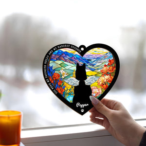 Pet Lover - Memorial Suncatcher - Personalized 2-Layered Ornament