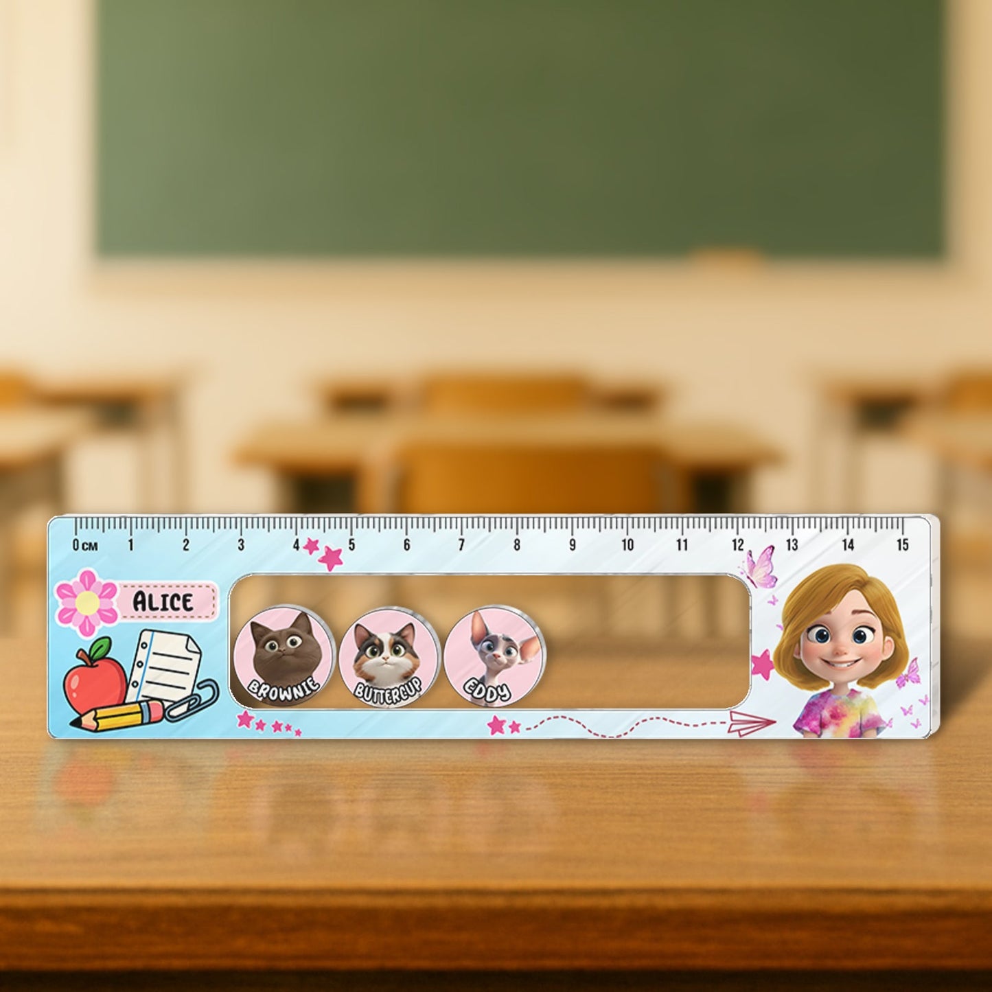 Pet Lovers - Personalized Shaking Charm Ruler