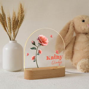 Bloom In Light - Personalized LED Night Light