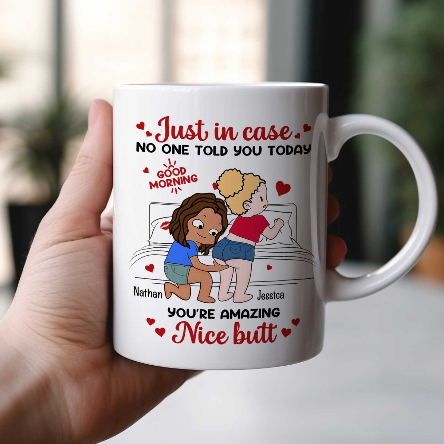 Couple - Just In Case No One Told You Today You Are Amazing - Personalized Mug