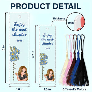 Book Lovers - Personalized Acrylic Bookmark