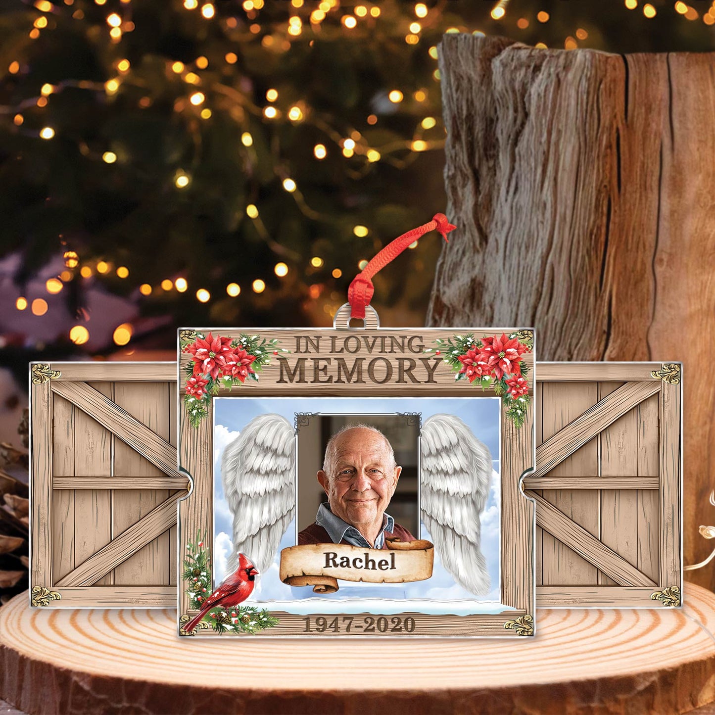 Family - In Loving Memory - Personalized Acrylic Slider Card
