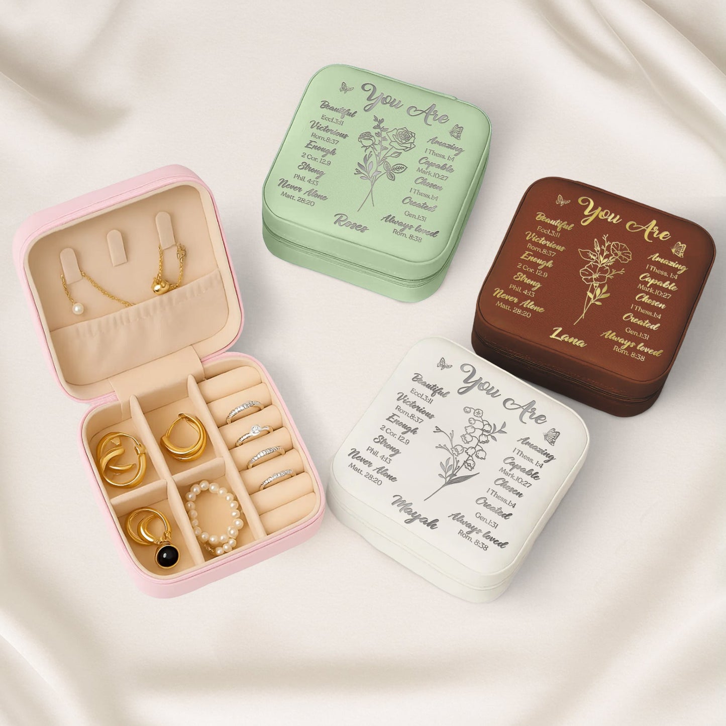 Gifts for Christian Women – Personalized Jewelry Box