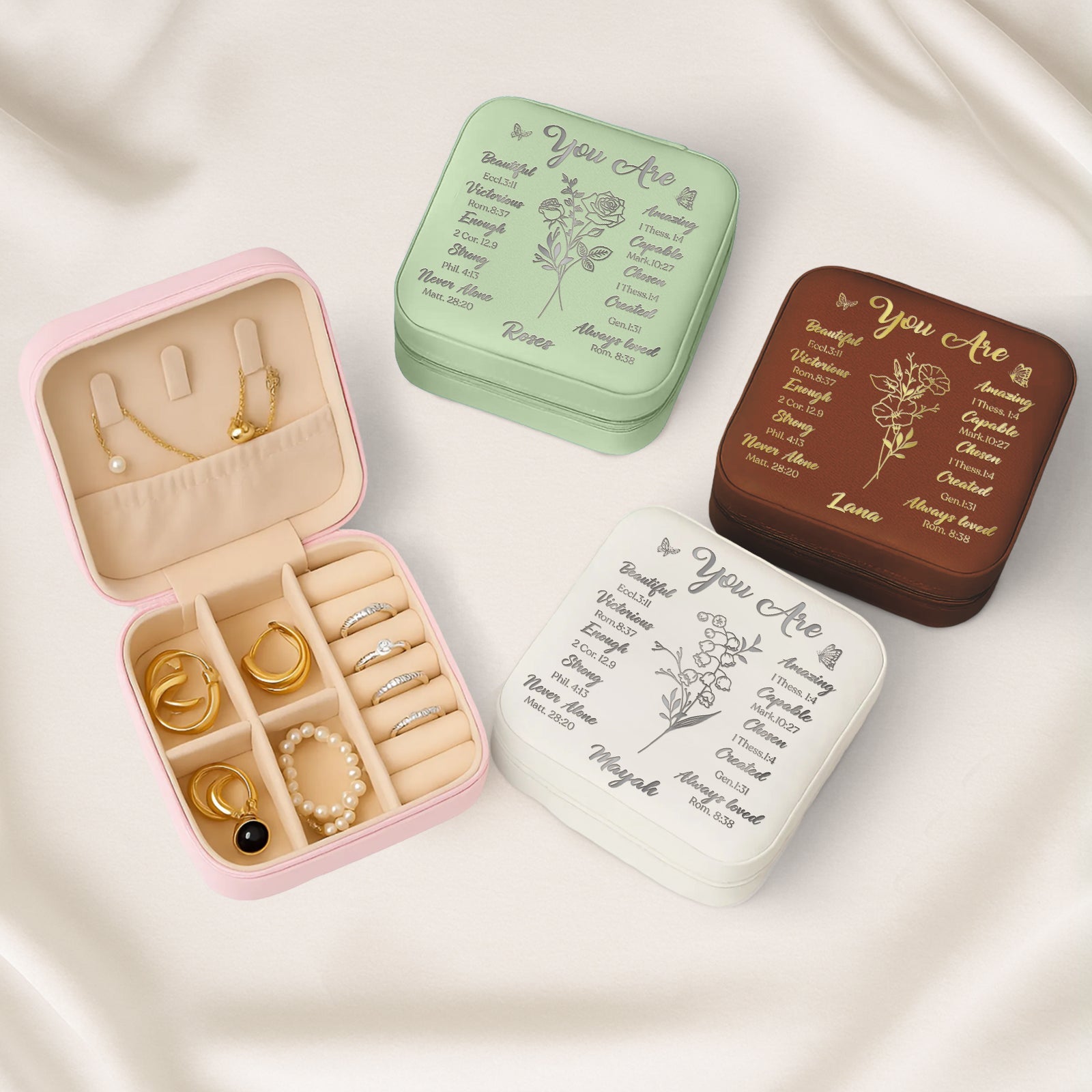 Gifts for Christian Women – Personalized Jewelry Box
