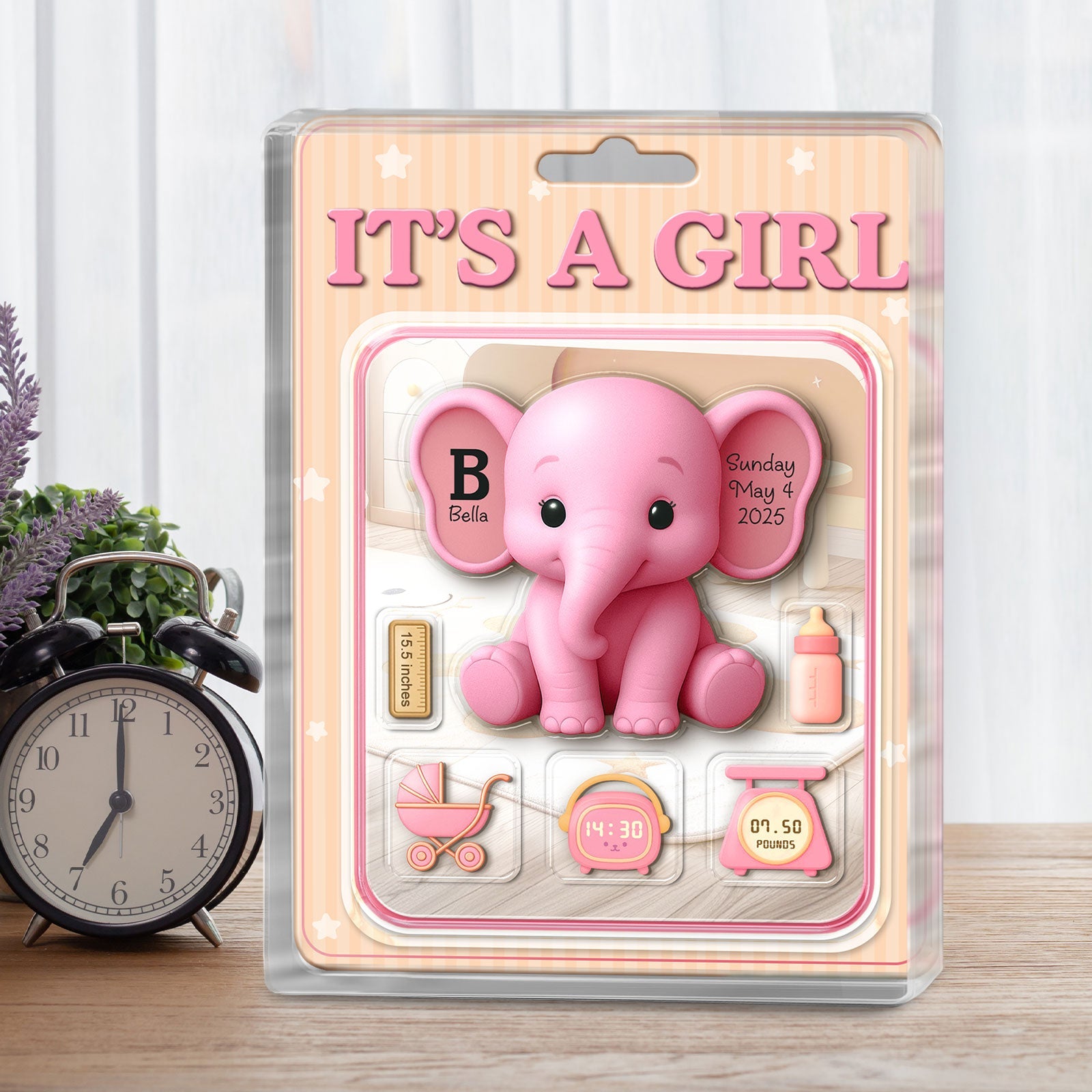 Family - It's A Boy/Girl - Personalized Acrylic Plaque