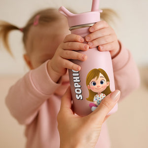 For Kid - My Name, My Bottle - Personalized Kids Water Bottle
